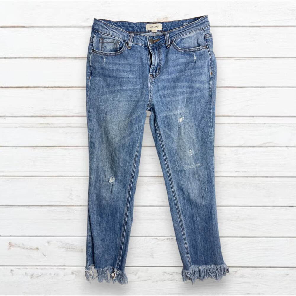 Jak‎ & Rae Women's Debbie Girlfriend Slim Jeans Size 27
